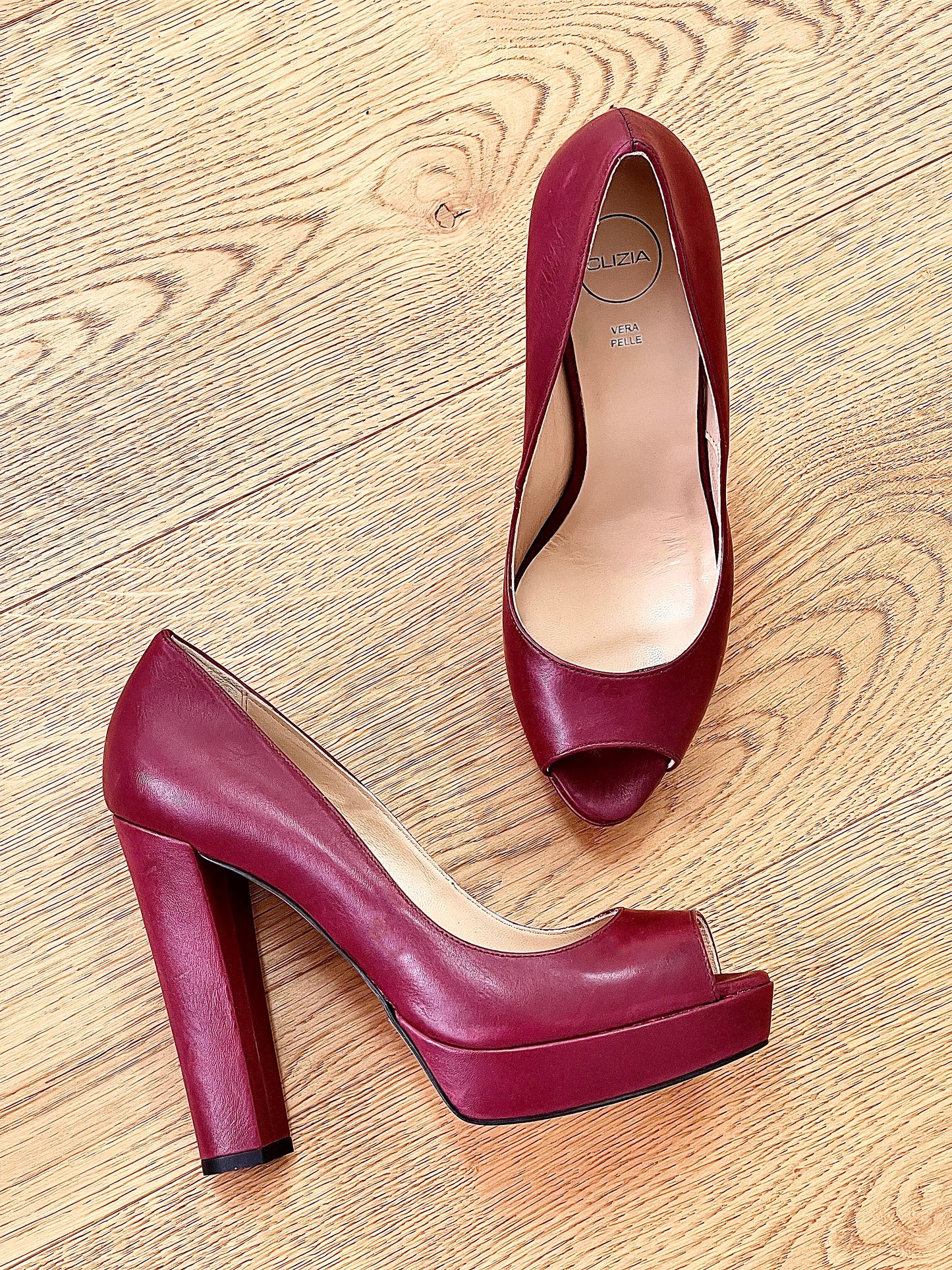 BETA BURGUNDY LEATHER