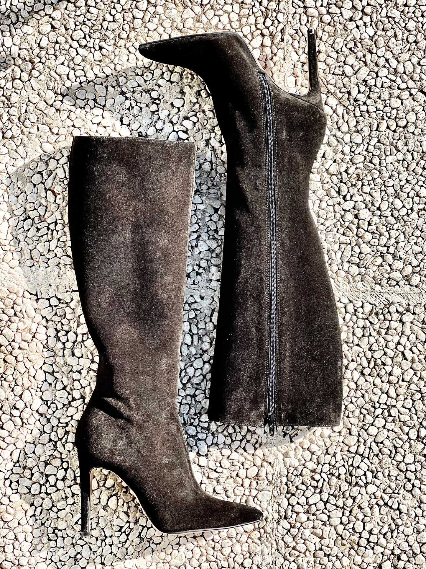 KELLY BLACK SUEDE