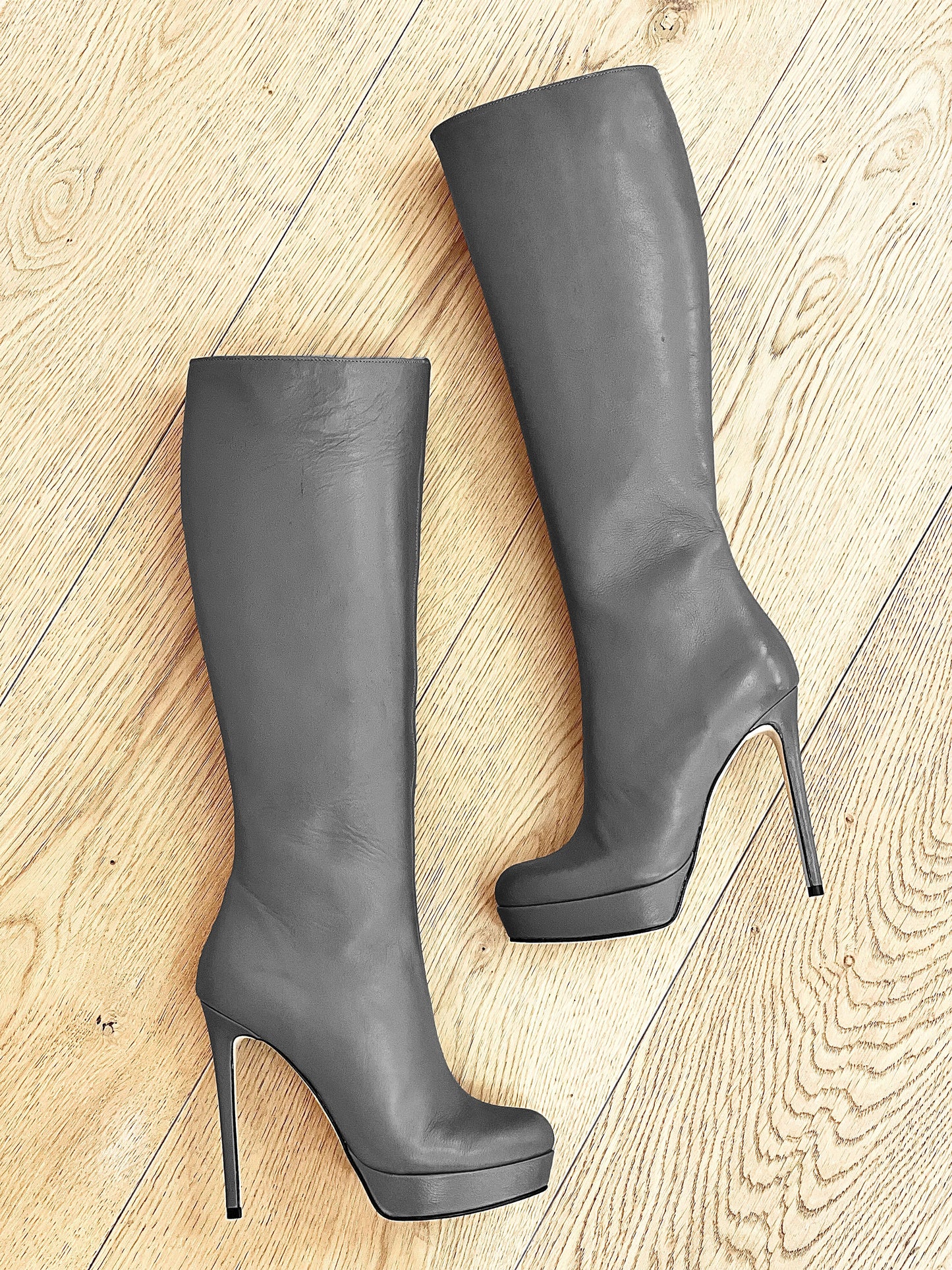 URSULA LEATHER GRAY