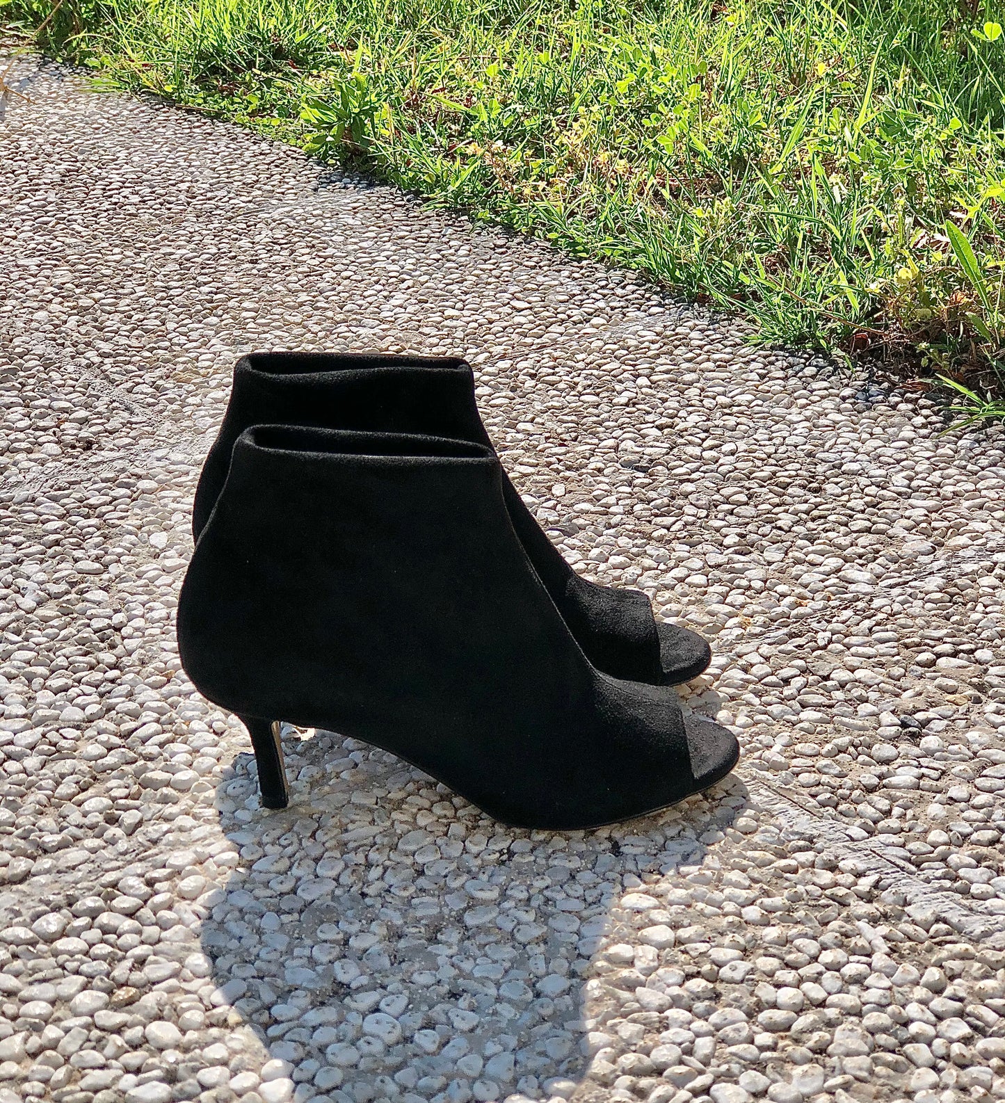 INGRID BLACK SUEDE