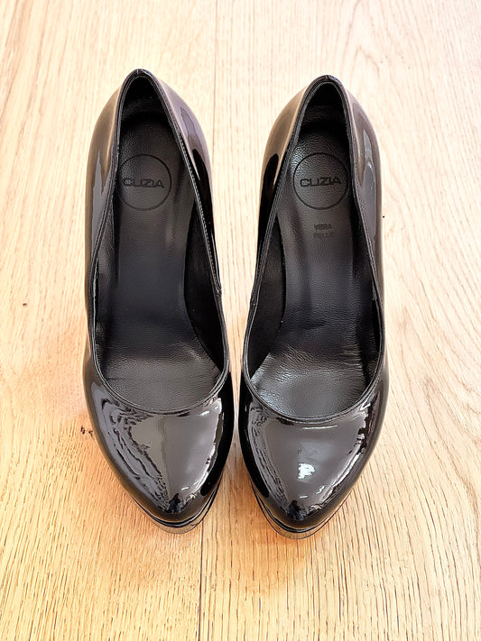 CANCUN BLACK PATENT LEATHER