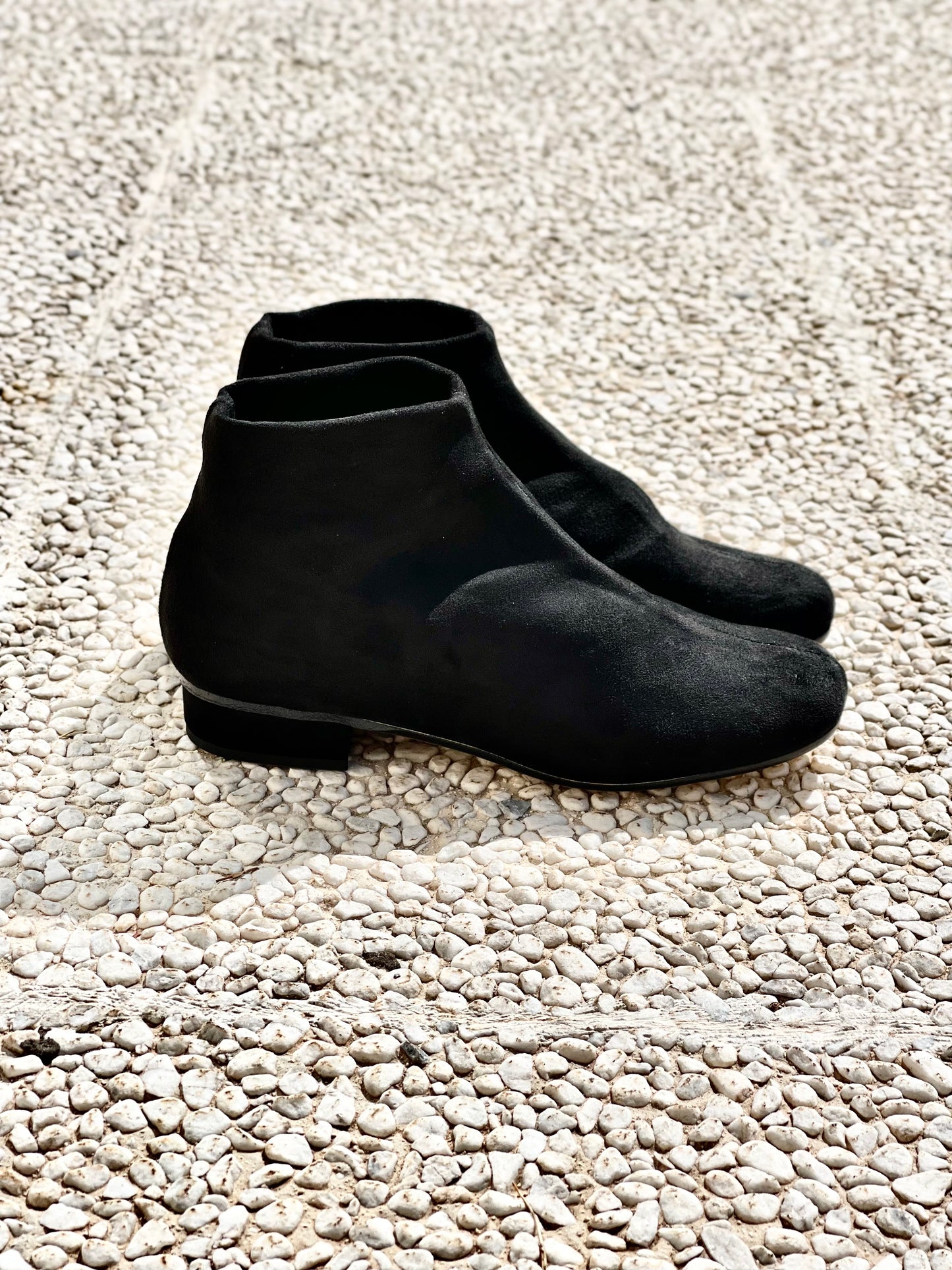 CALVIN BLACK SUEDE