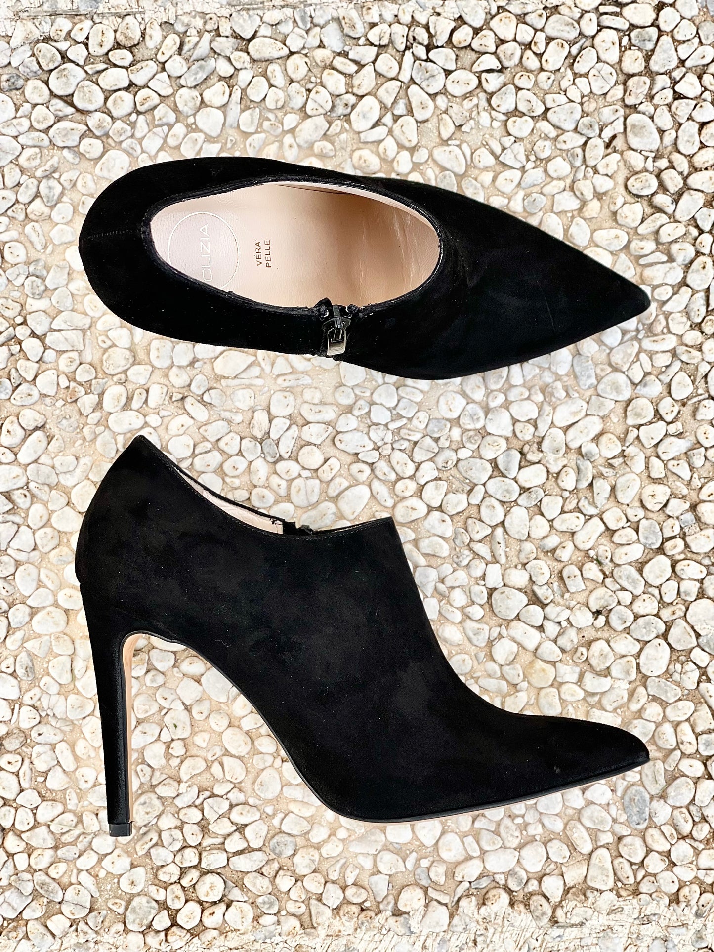 LUISE BLACK SUEDE