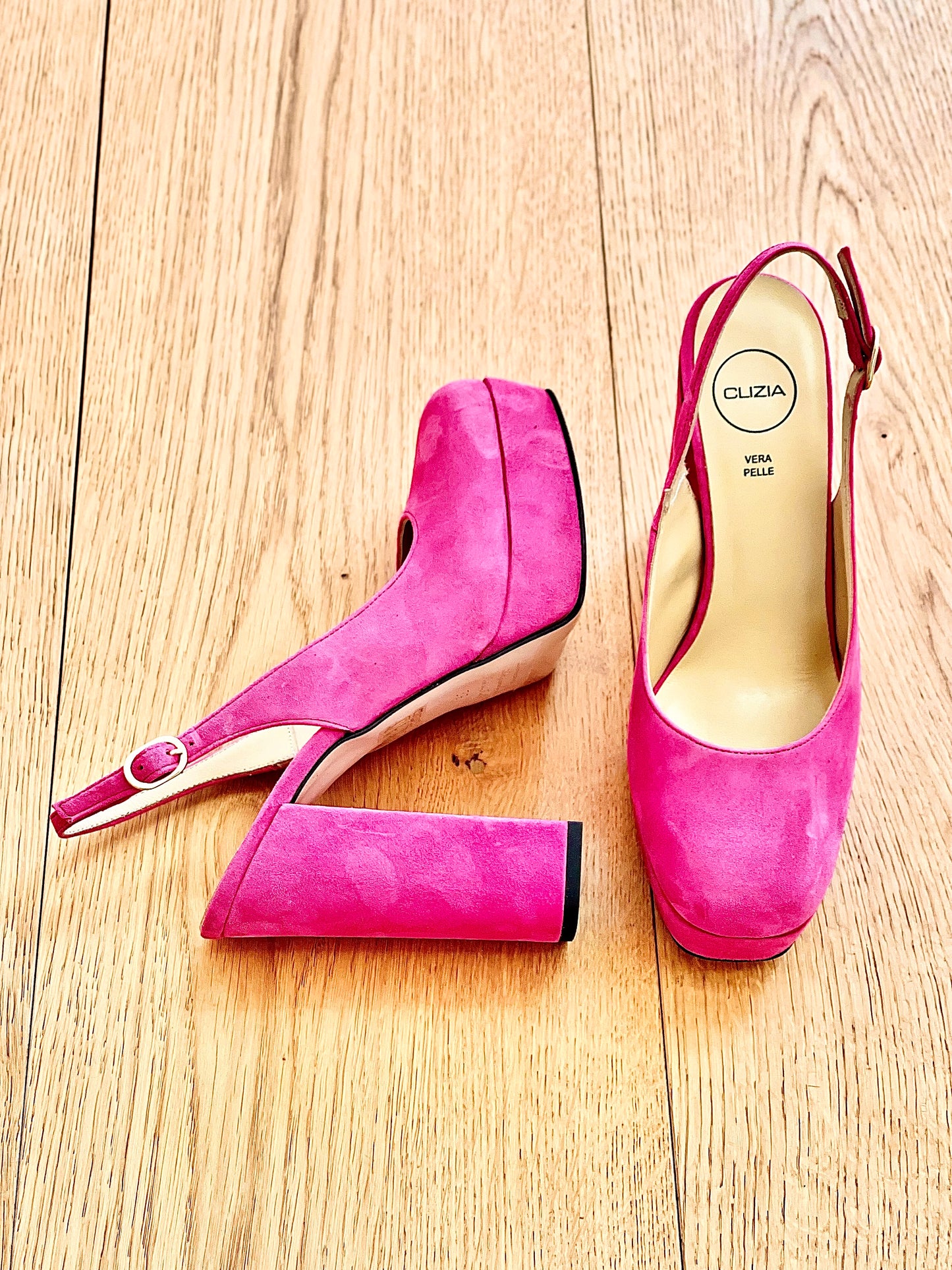 SHARON SUEDE FUCHSIA