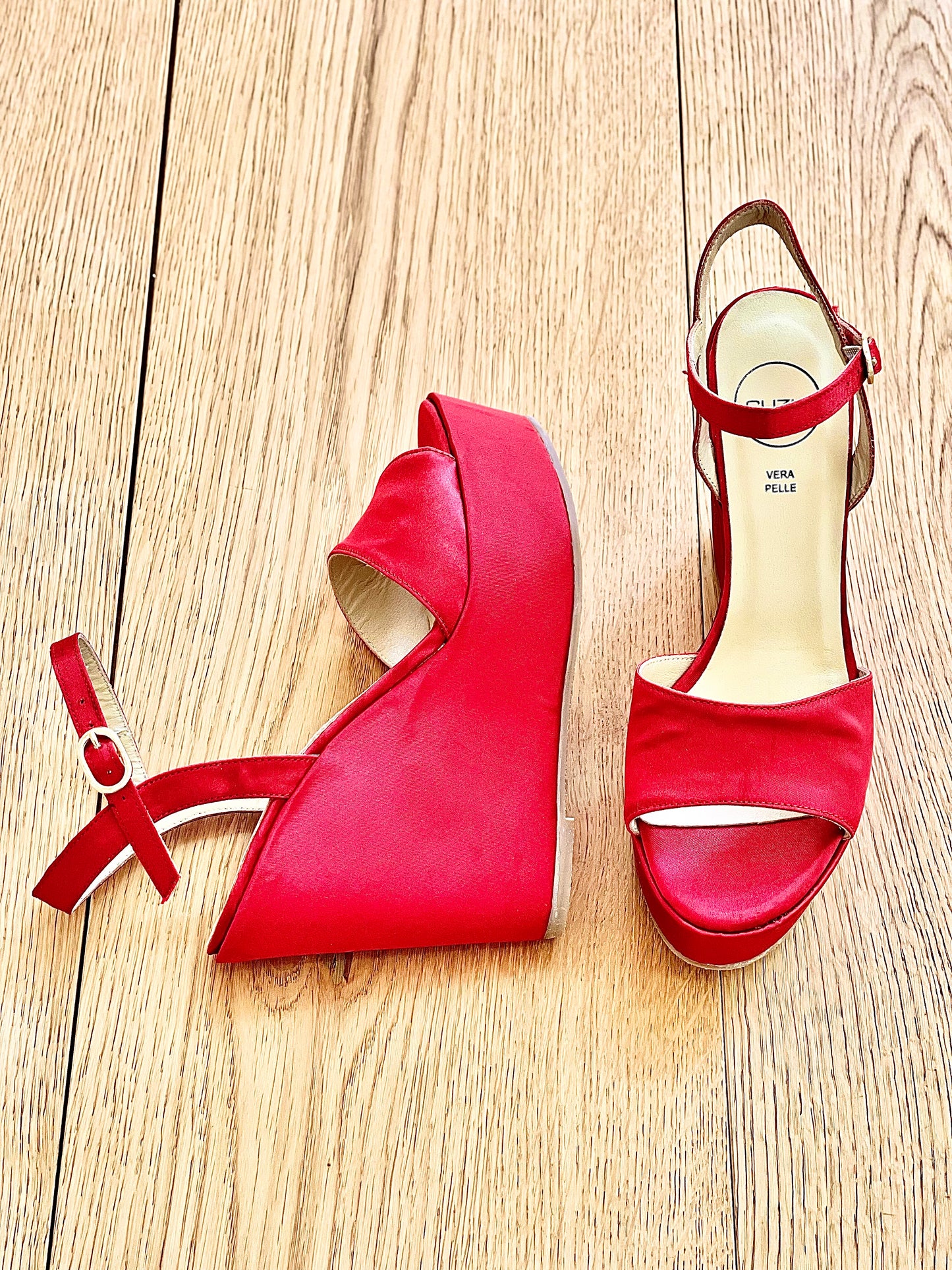 PAM RED SATIN