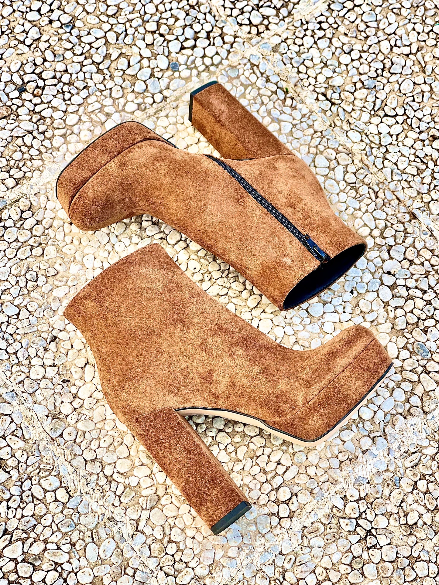 DETROIT SUEDE COGNAC