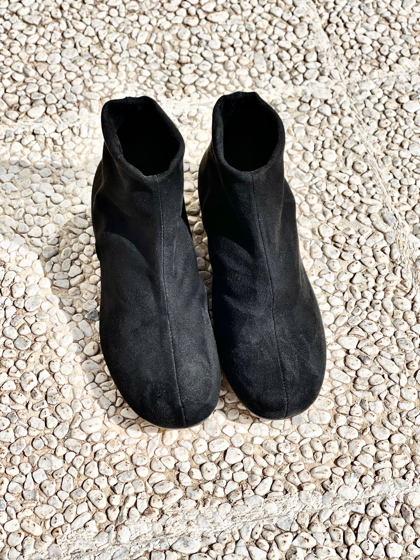 CALVIN BLACK SUEDE