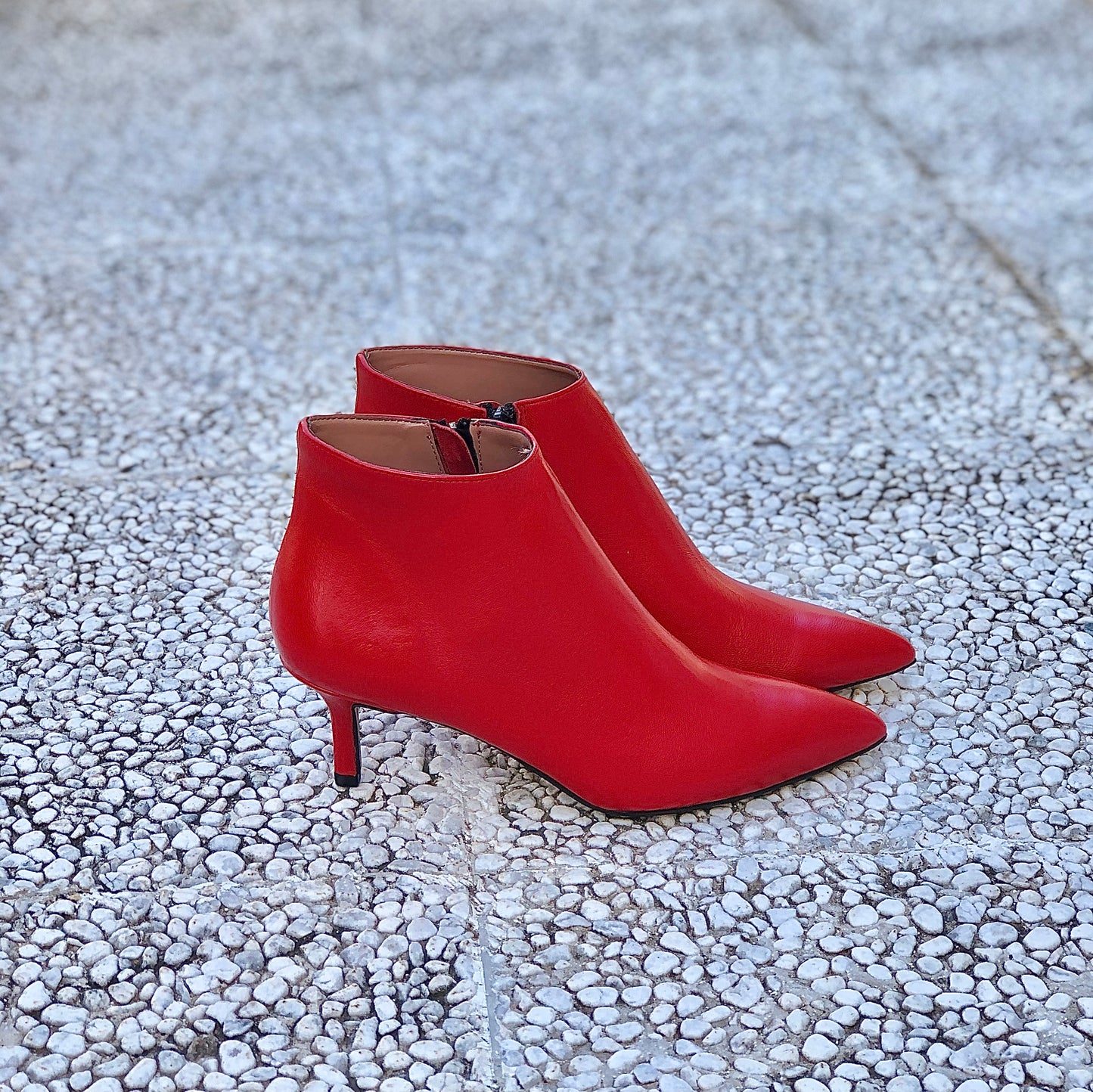TITTY LEATHER RED