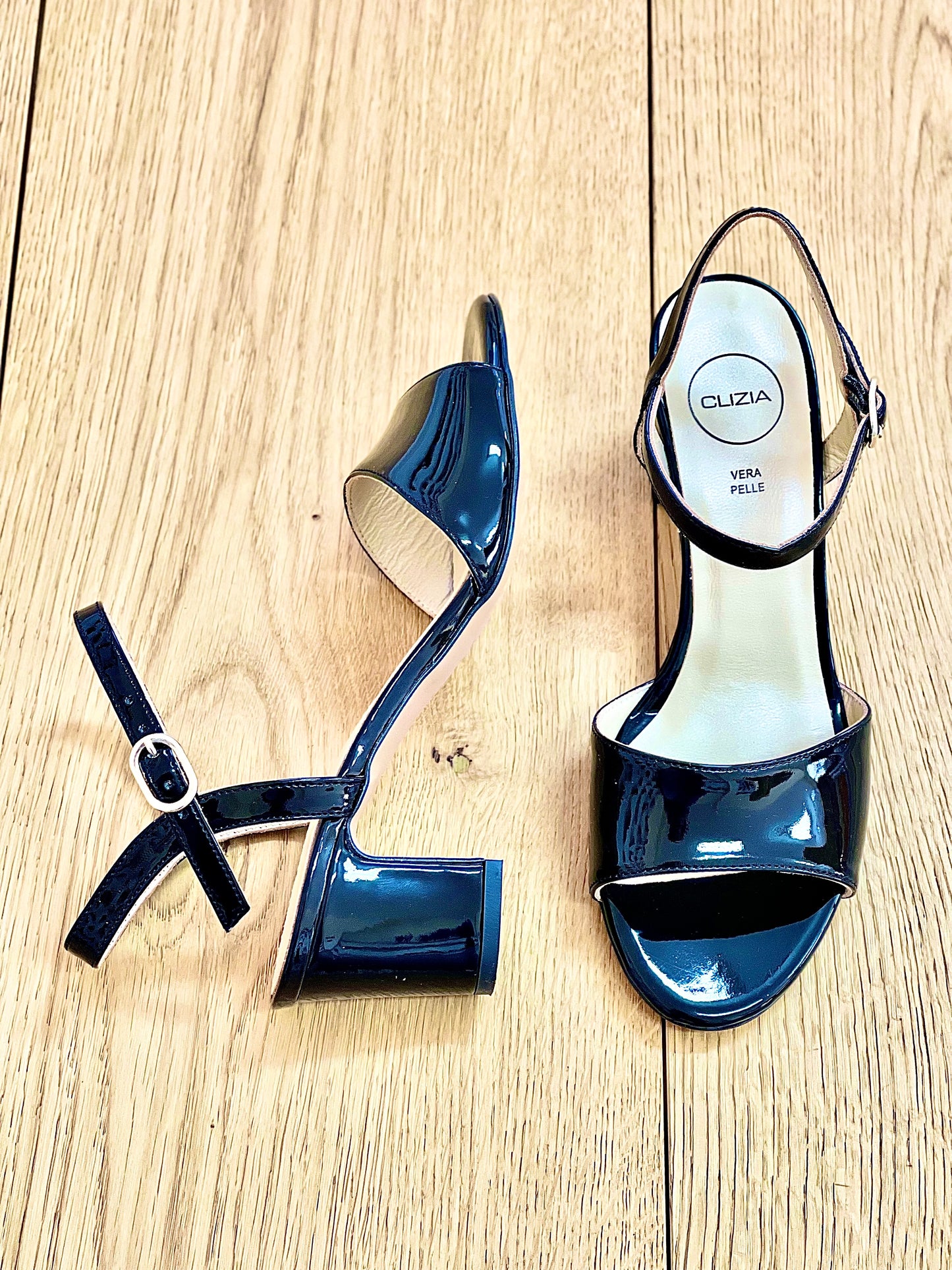 IDA BLACK PATENT LEATHER