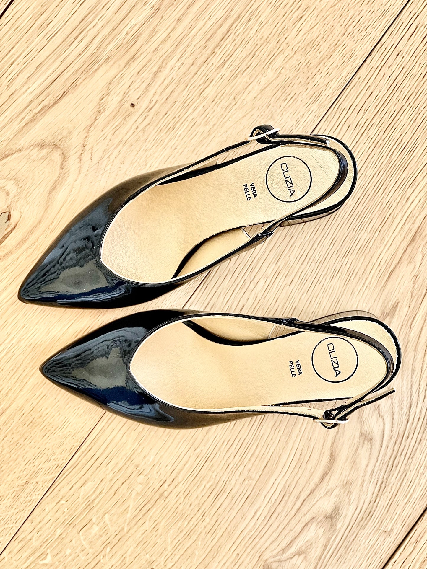 OLGA BLACK PATENT LEATHER