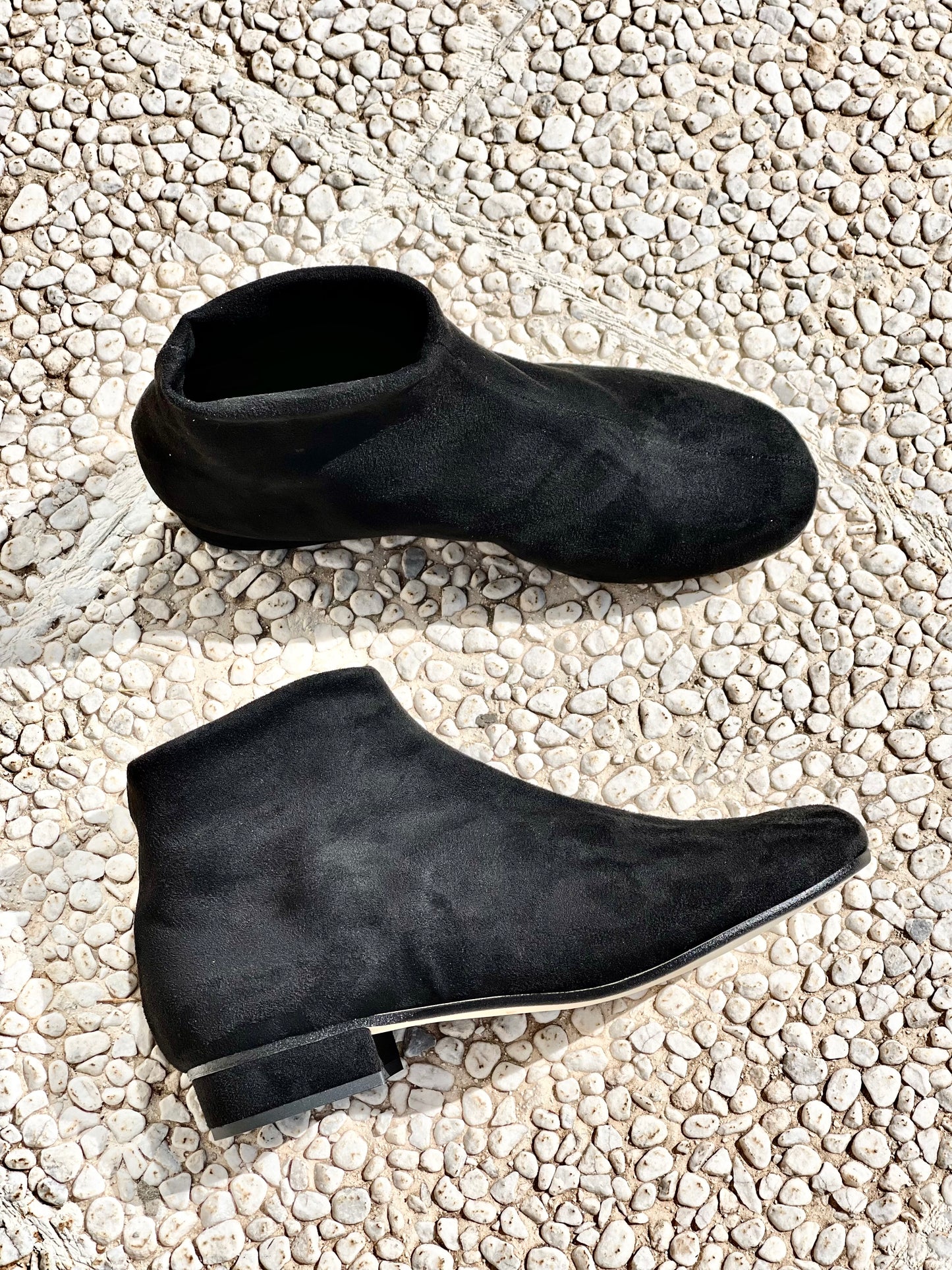 CALVIN BLACK SUEDE