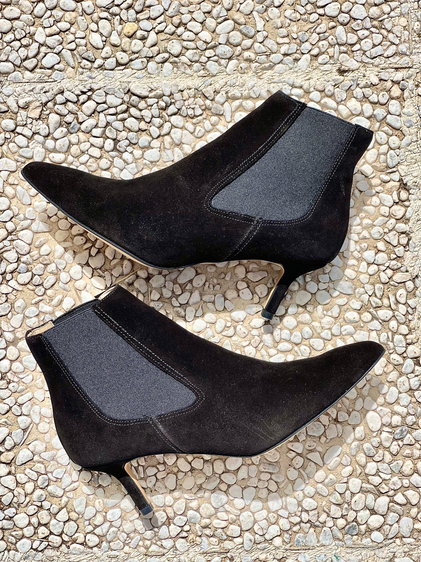 WILMA BLACK SUEDE