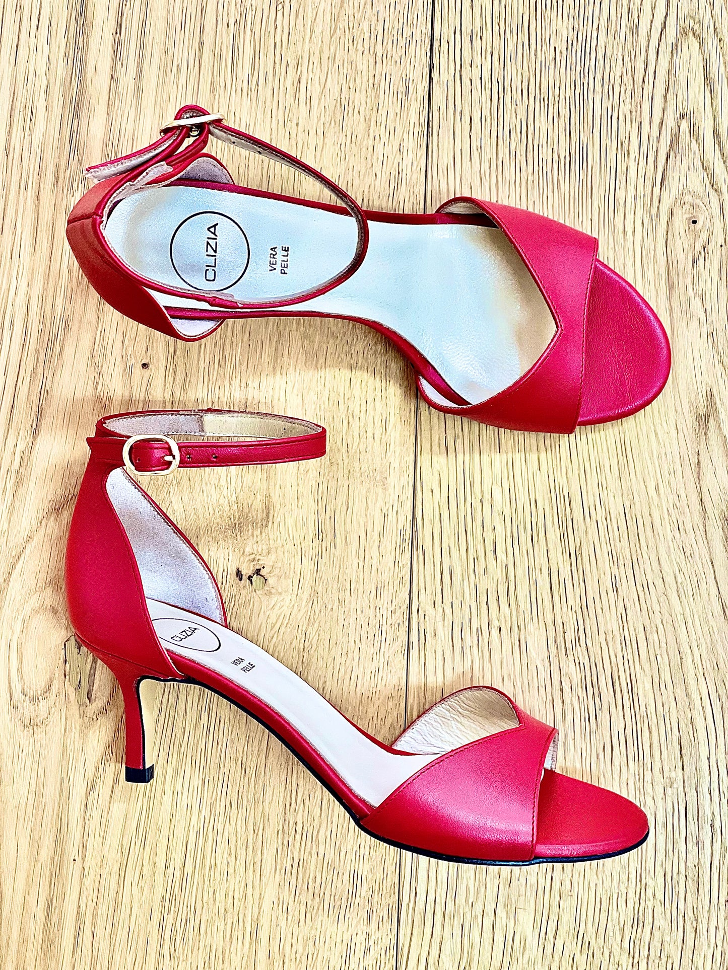 SHYLA LEATHER RED