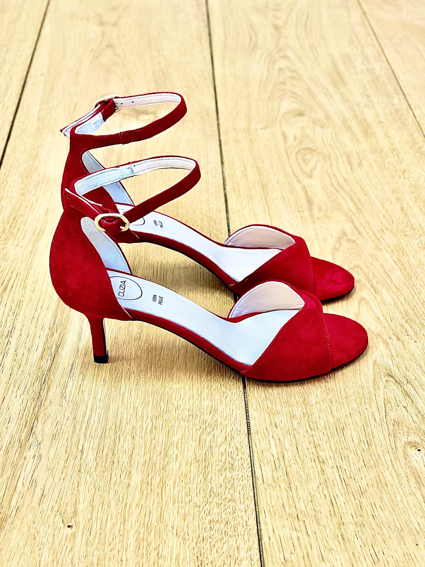 SHYLA RED SUEDE