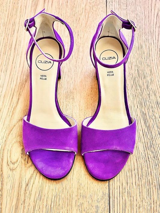 JENNY PURPLE SUEDE