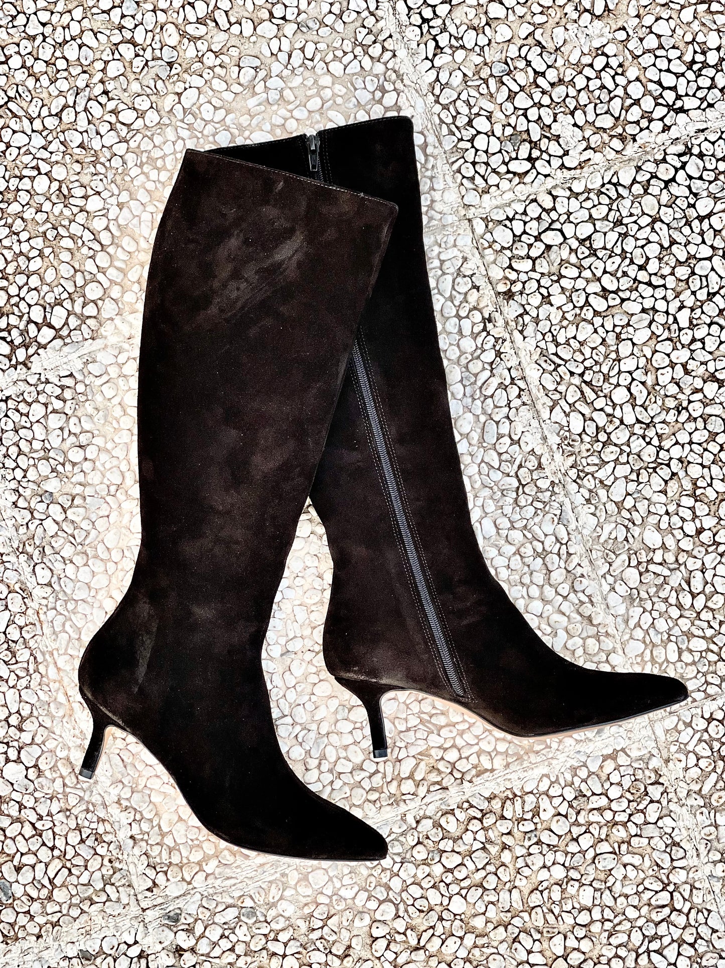 CANDY BLACK SUEDE