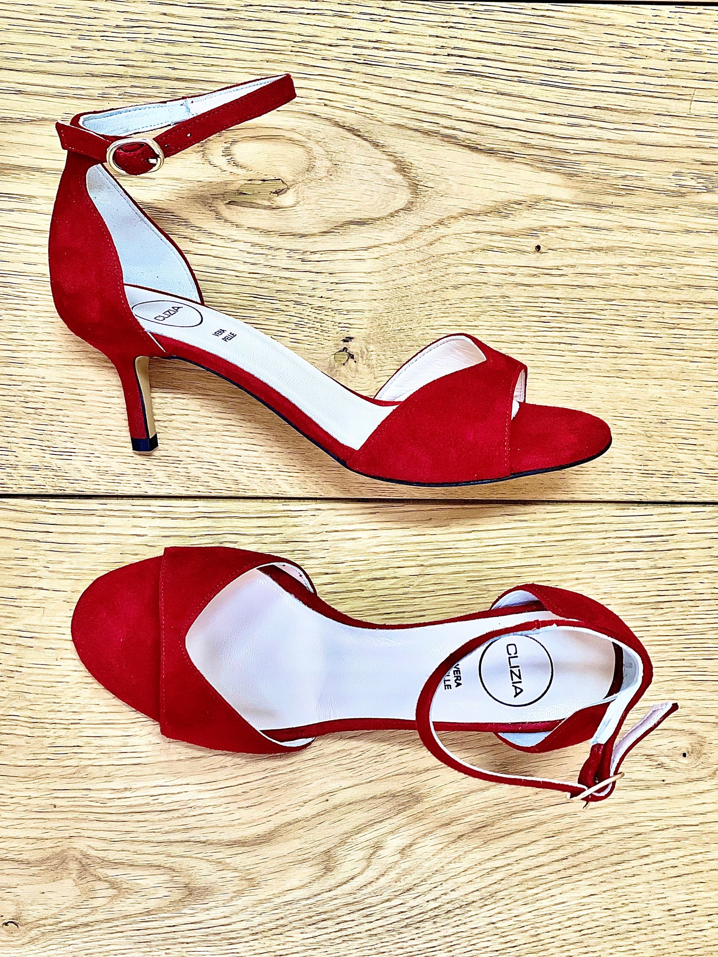 SHYLA RED SUEDE