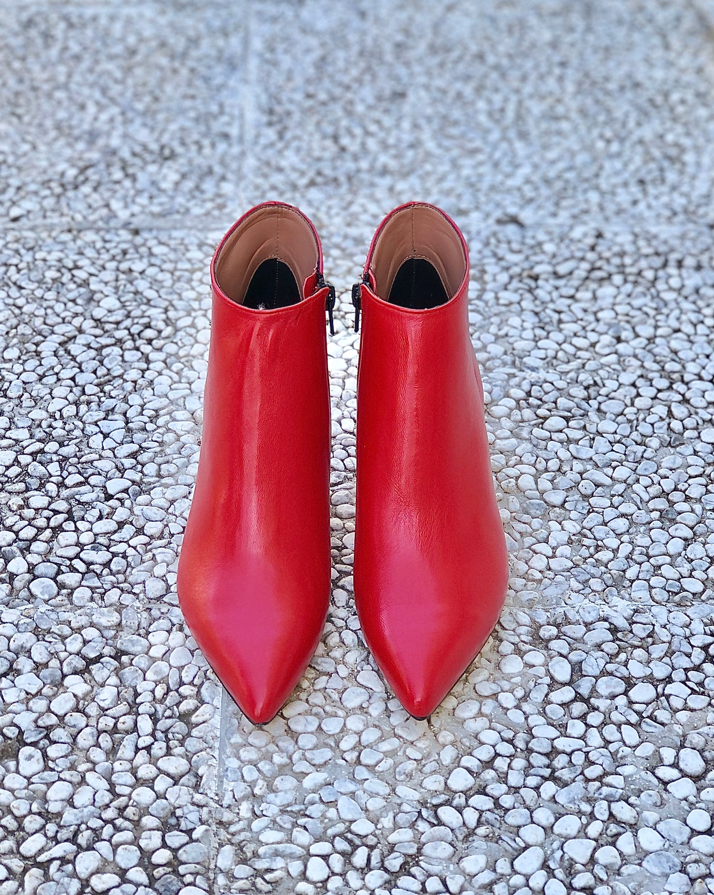 TITTY LEATHER RED