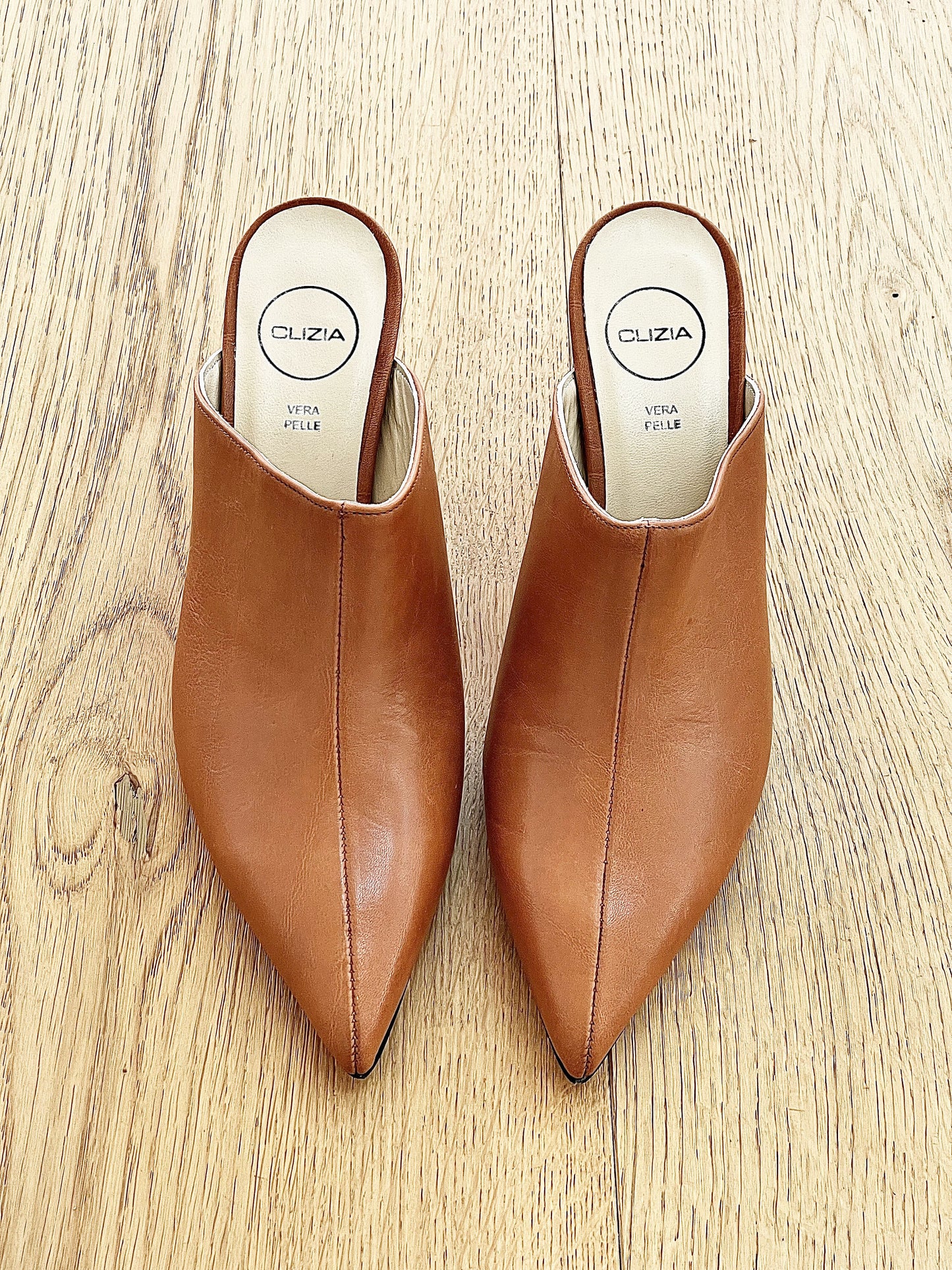 PAMELA LEATHER COGNAC