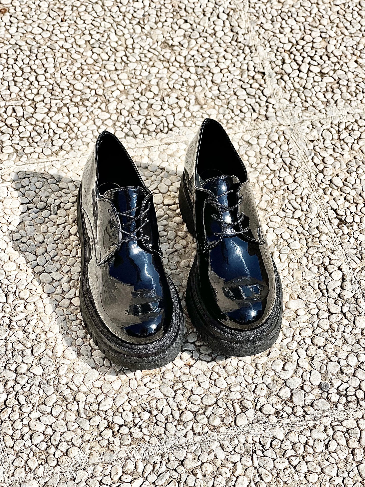 ZADY BLACK PATENT LEATHER