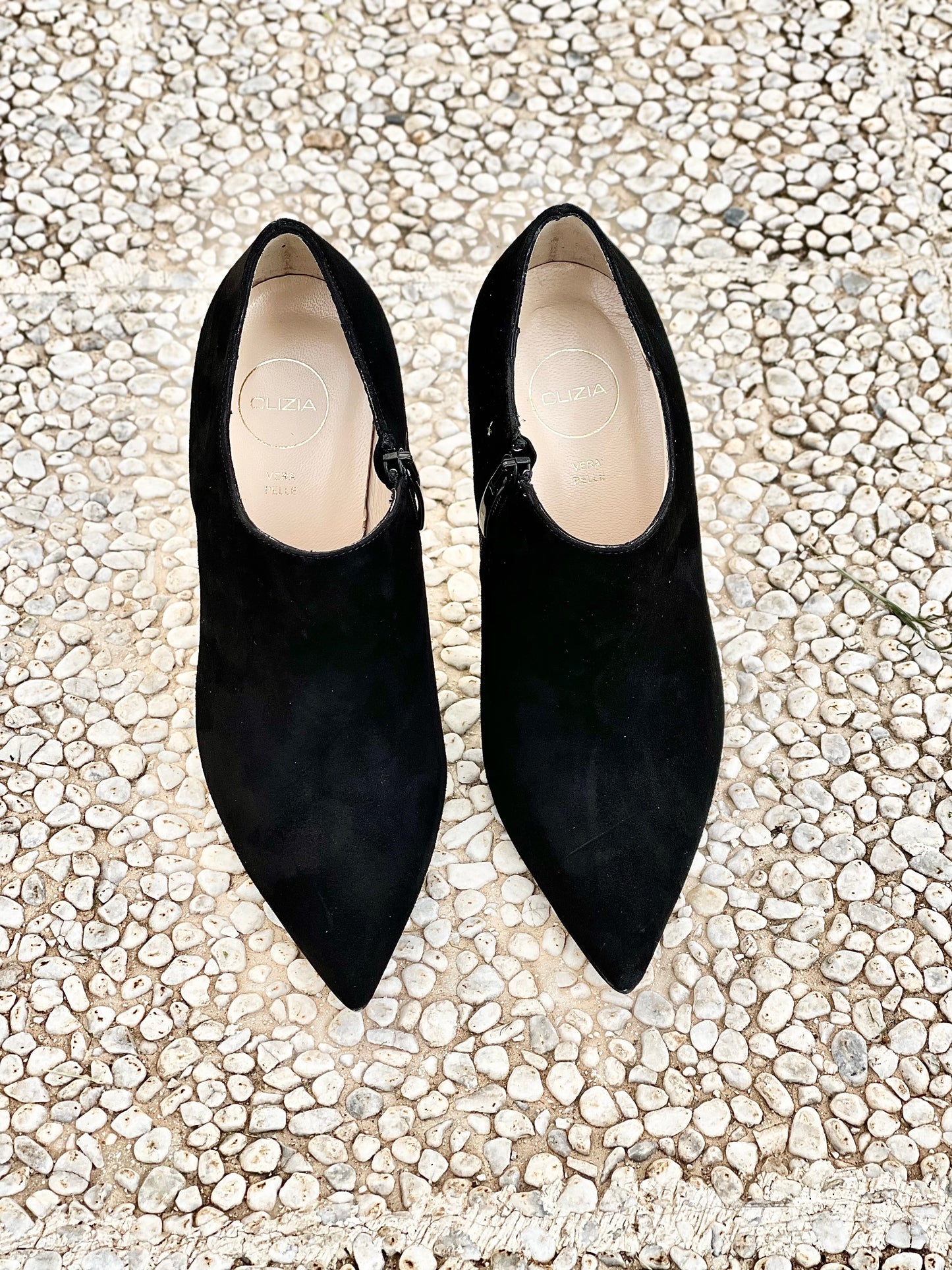 LUISE BLACK SUEDE