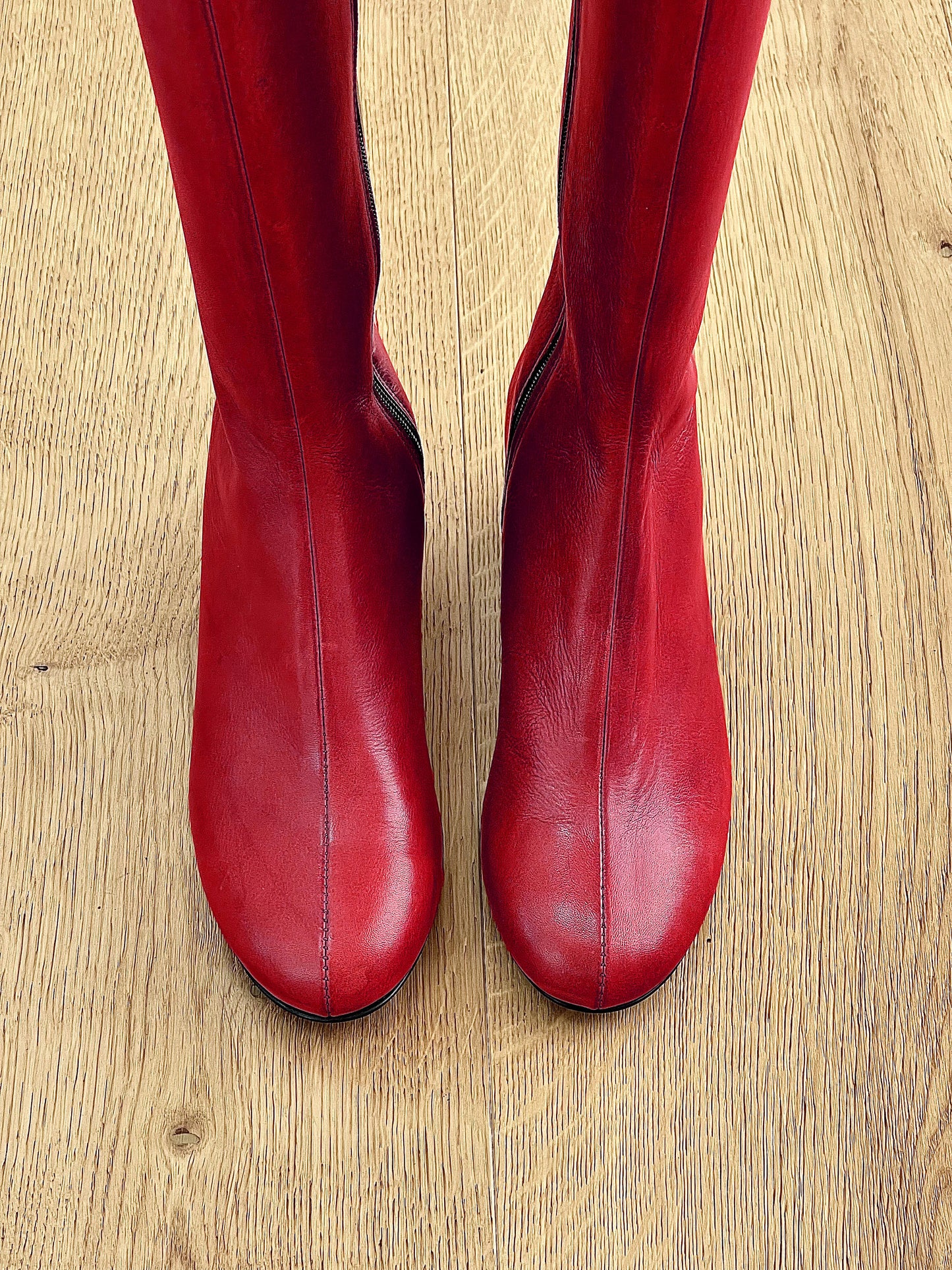 SIERRA LEATHER RED