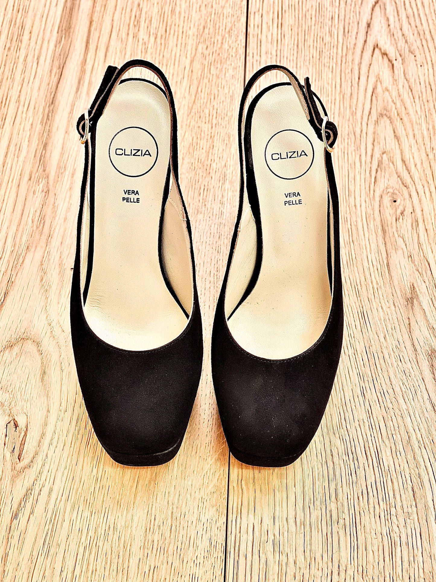 SHARON BLACK SUEDE