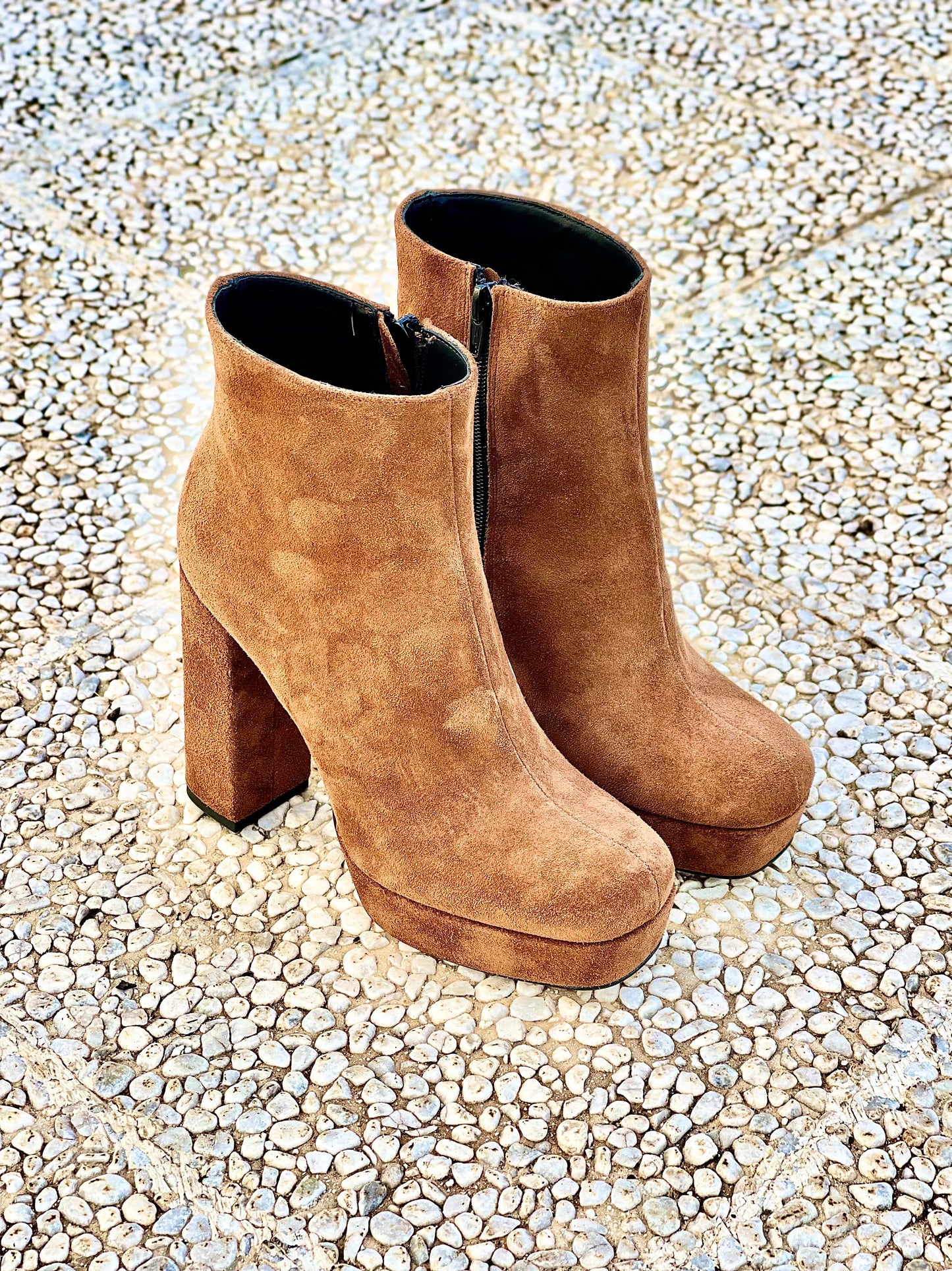 DETROIT SUEDE COGNAC
