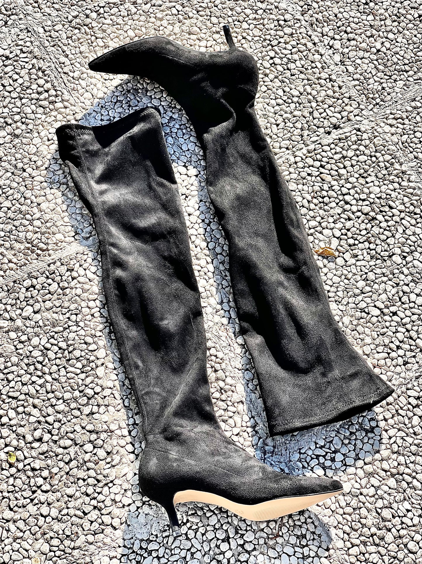 JAMAL BLACK SUEDE