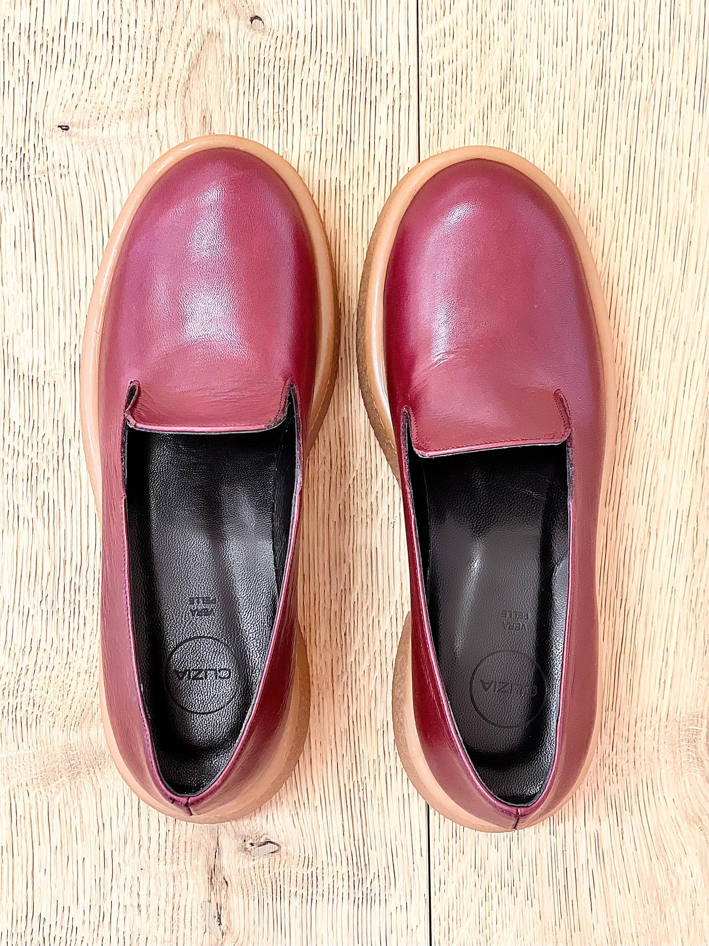 ZENO BURGUNDY LEATHER