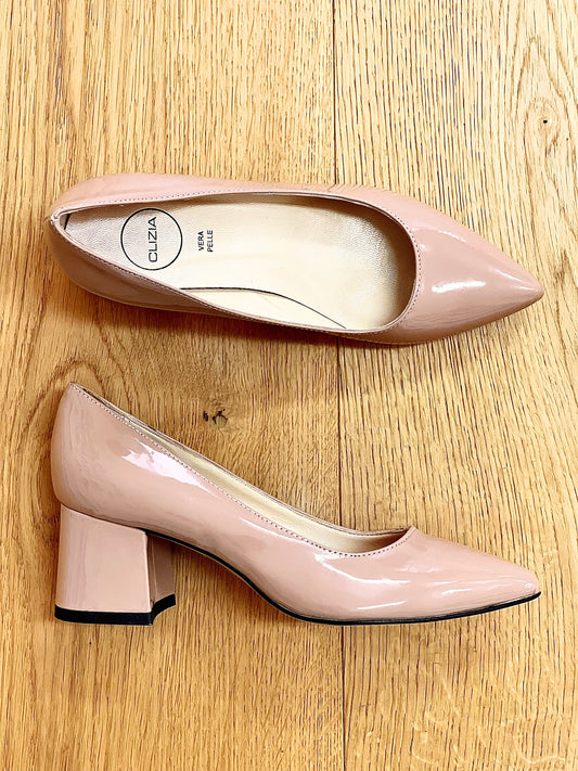 INNA NUDE PATENT LEATHER