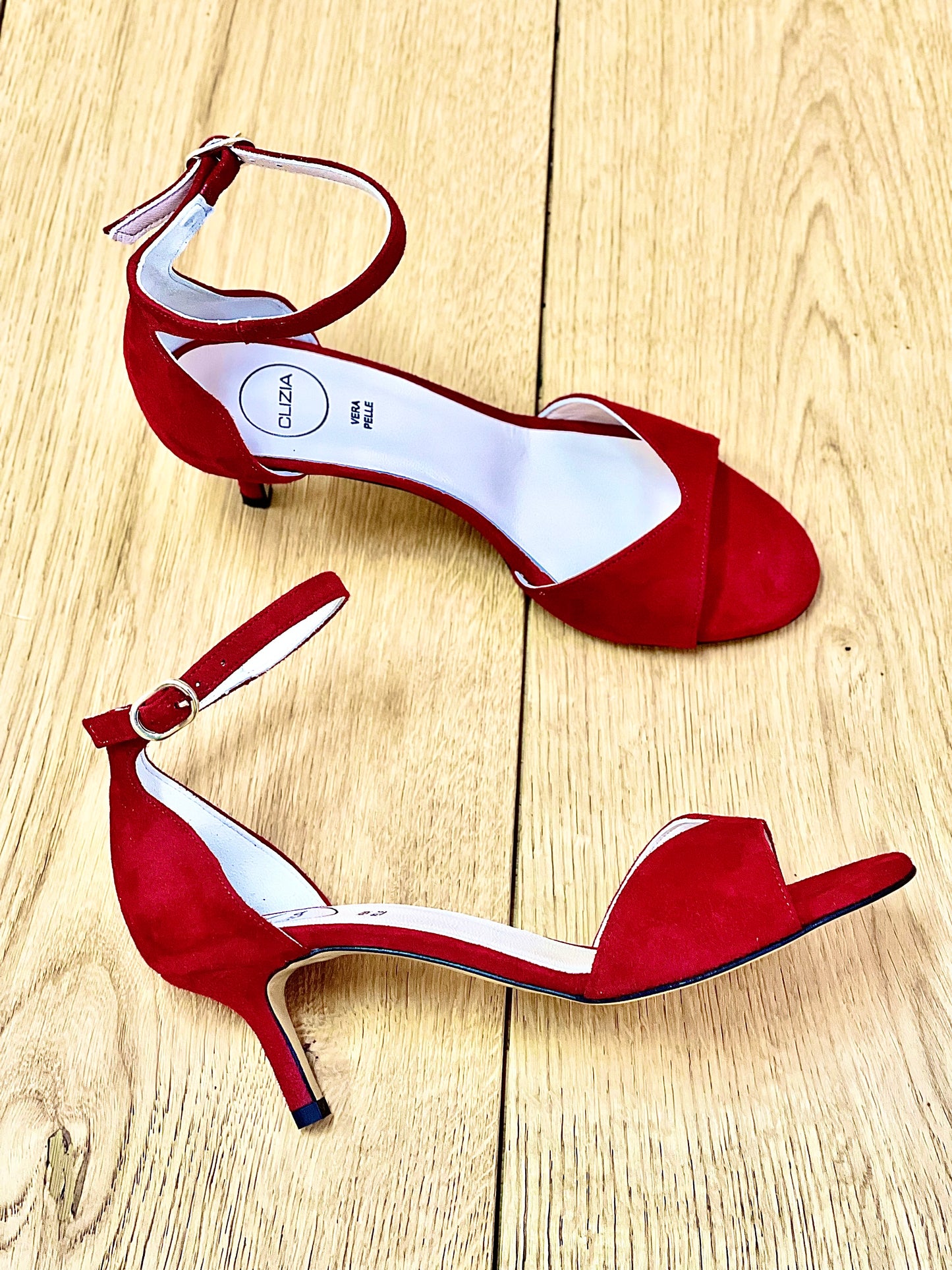 SHYLA RED SUEDE