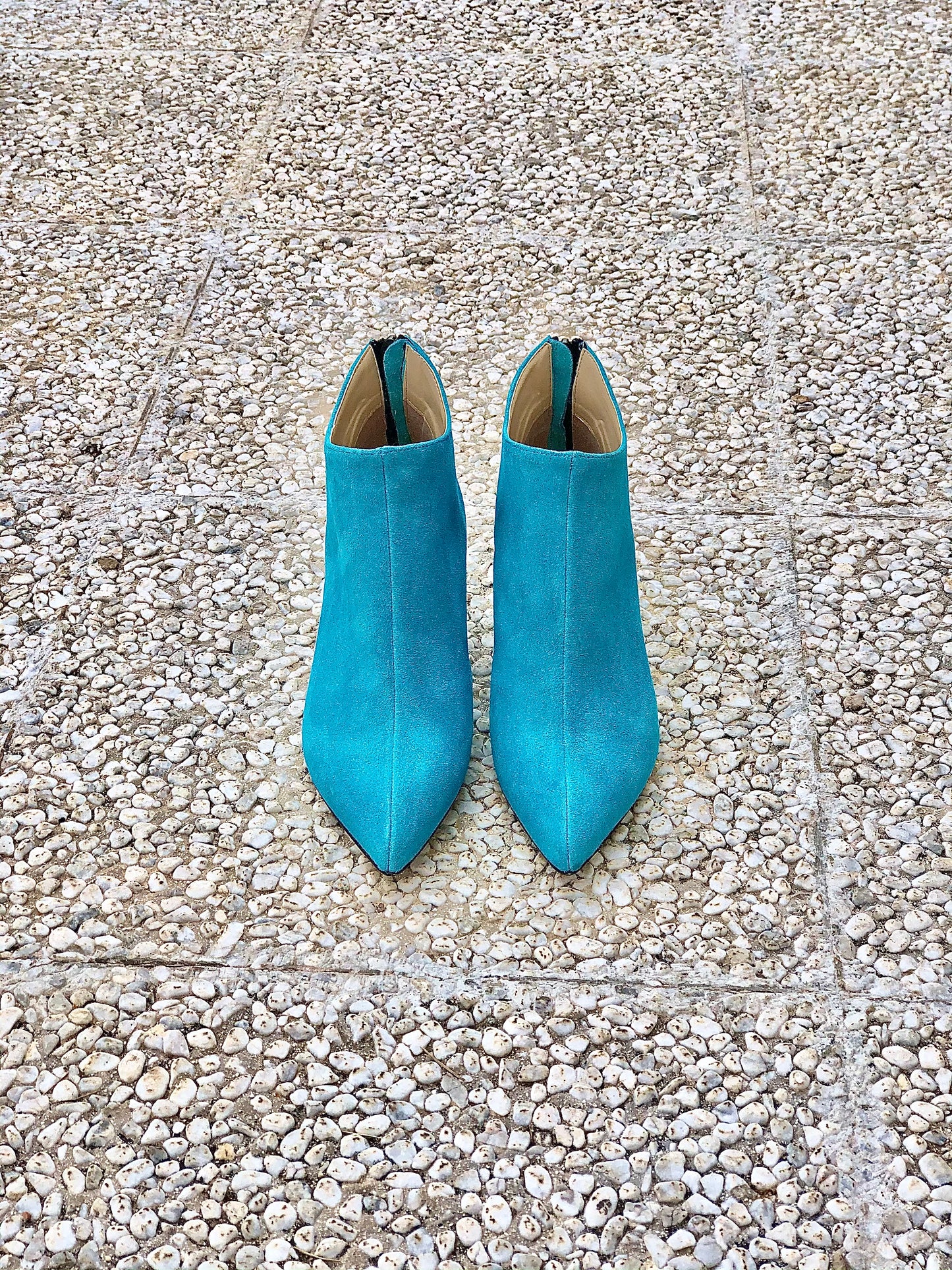 GHITA TURQUOISE SUEDE