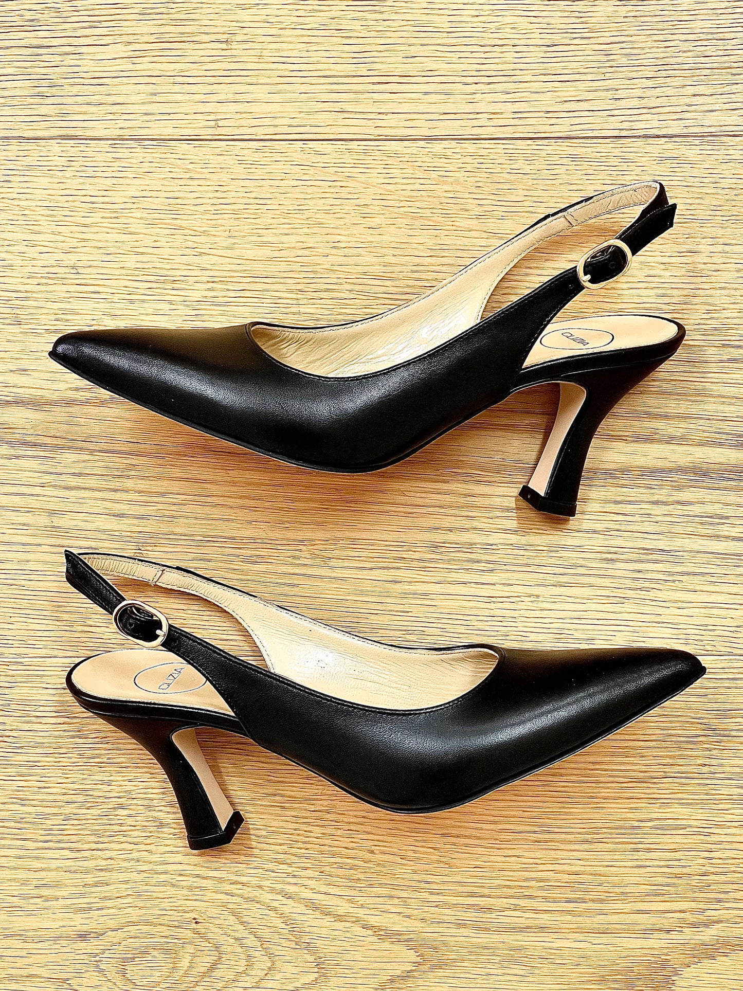 DONIA LEATHER BLACK