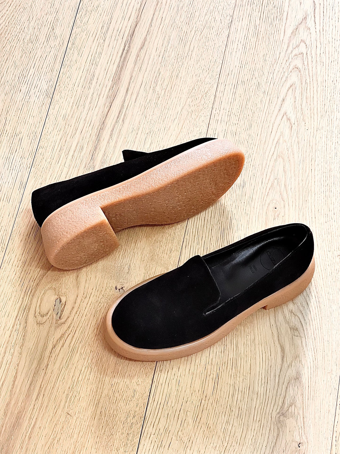 BLACK SUEDE ZENO
