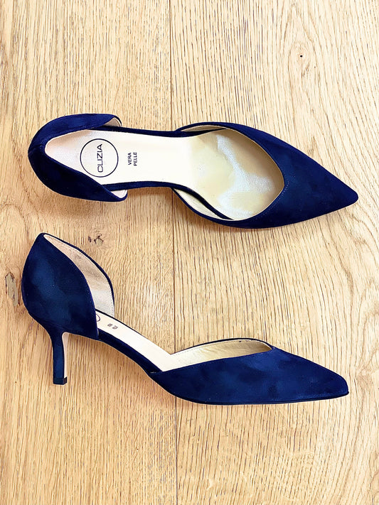 HEIDI BLUE SUEDE
