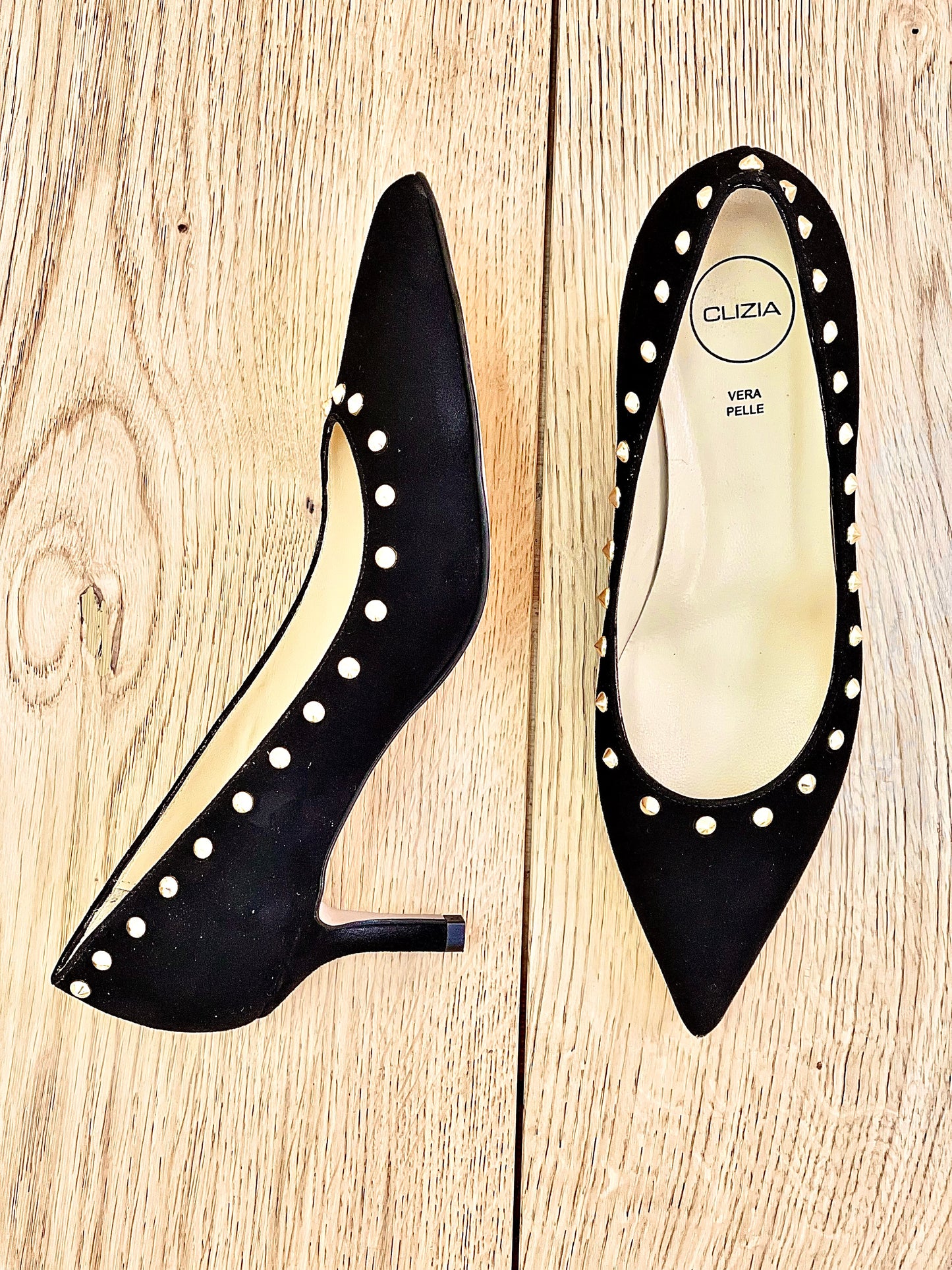 LUANA BLACK SUEDE