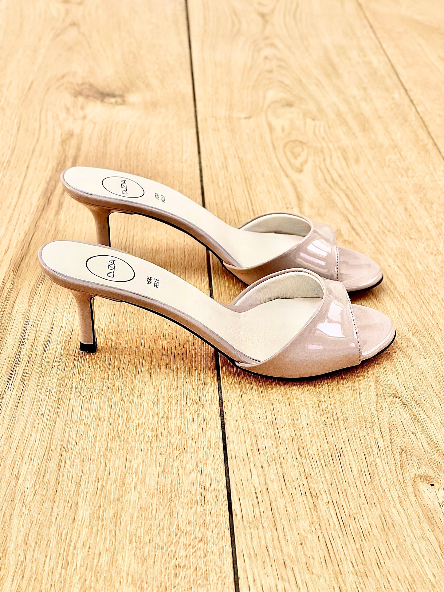 MORENA NUDE PATENT LEATHER