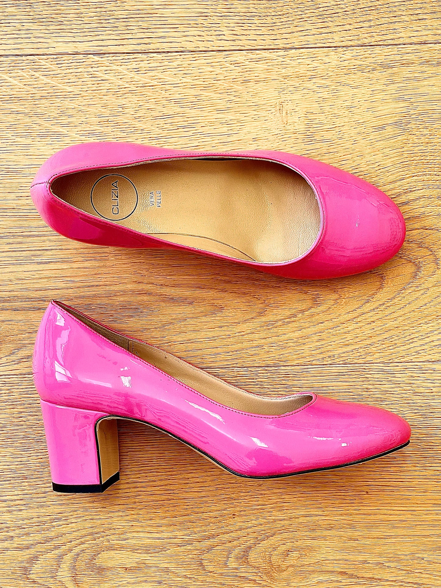 LIVIA FUCHSIA PATENT LEATHER