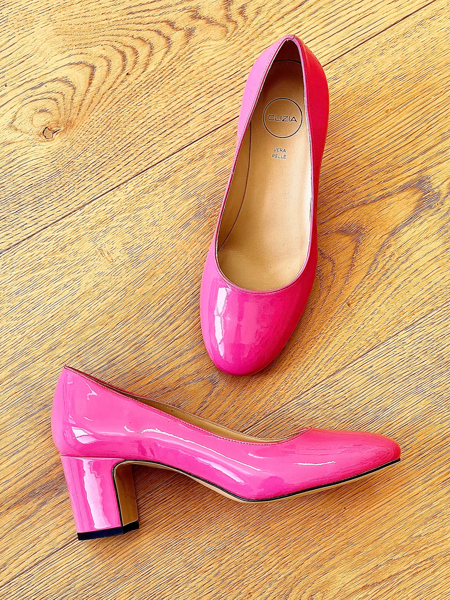 LIVIA FUCHSIA PATENT LEATHER