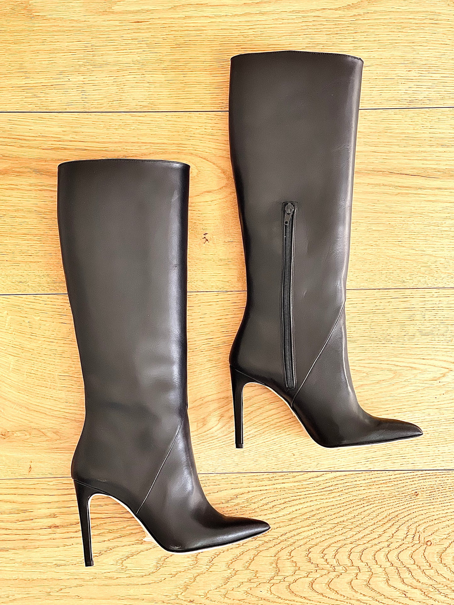 NAJWA LEATHER BLACK