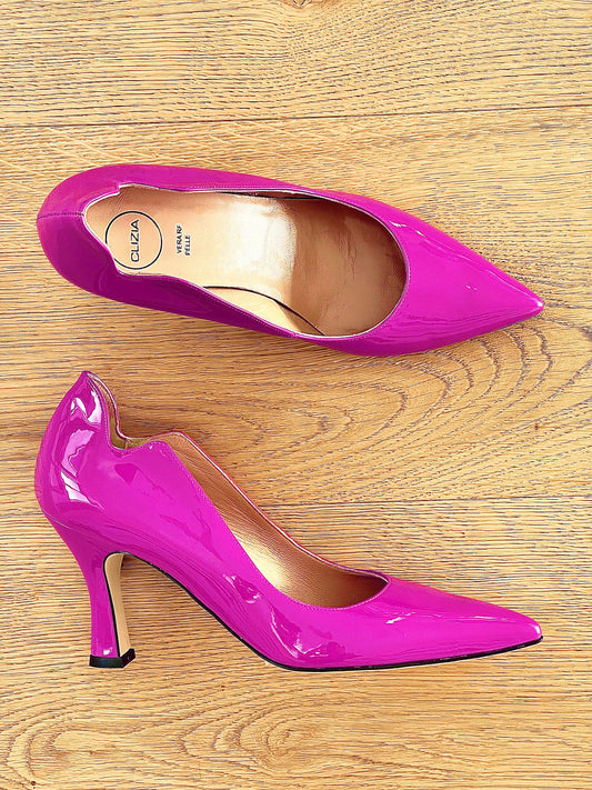 VALDA FUCHSIA PATENT LEATHER