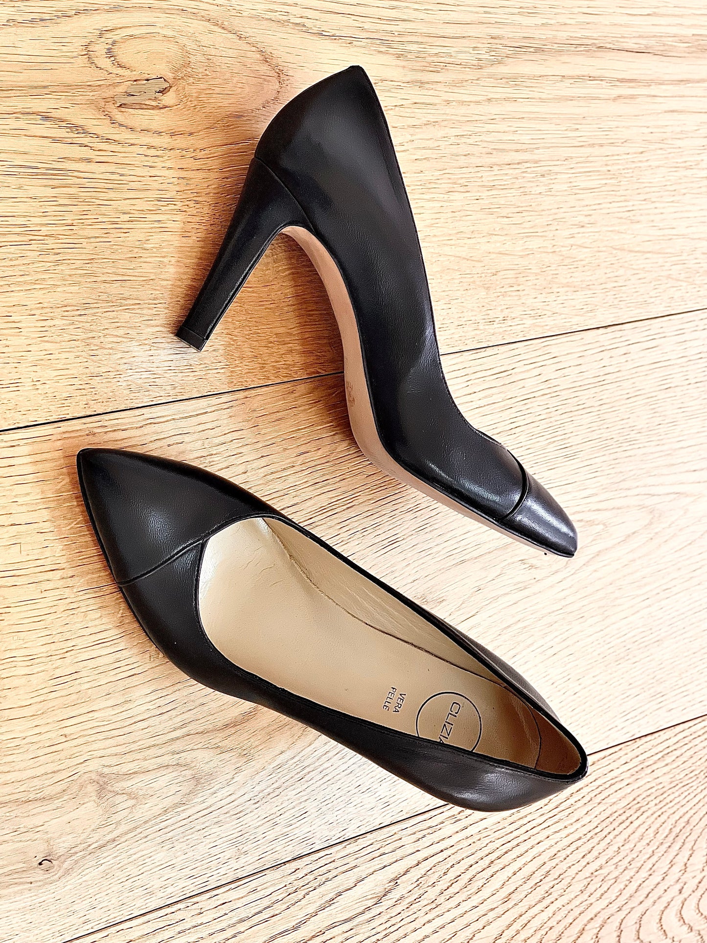 MILENA LEATHER BLACK