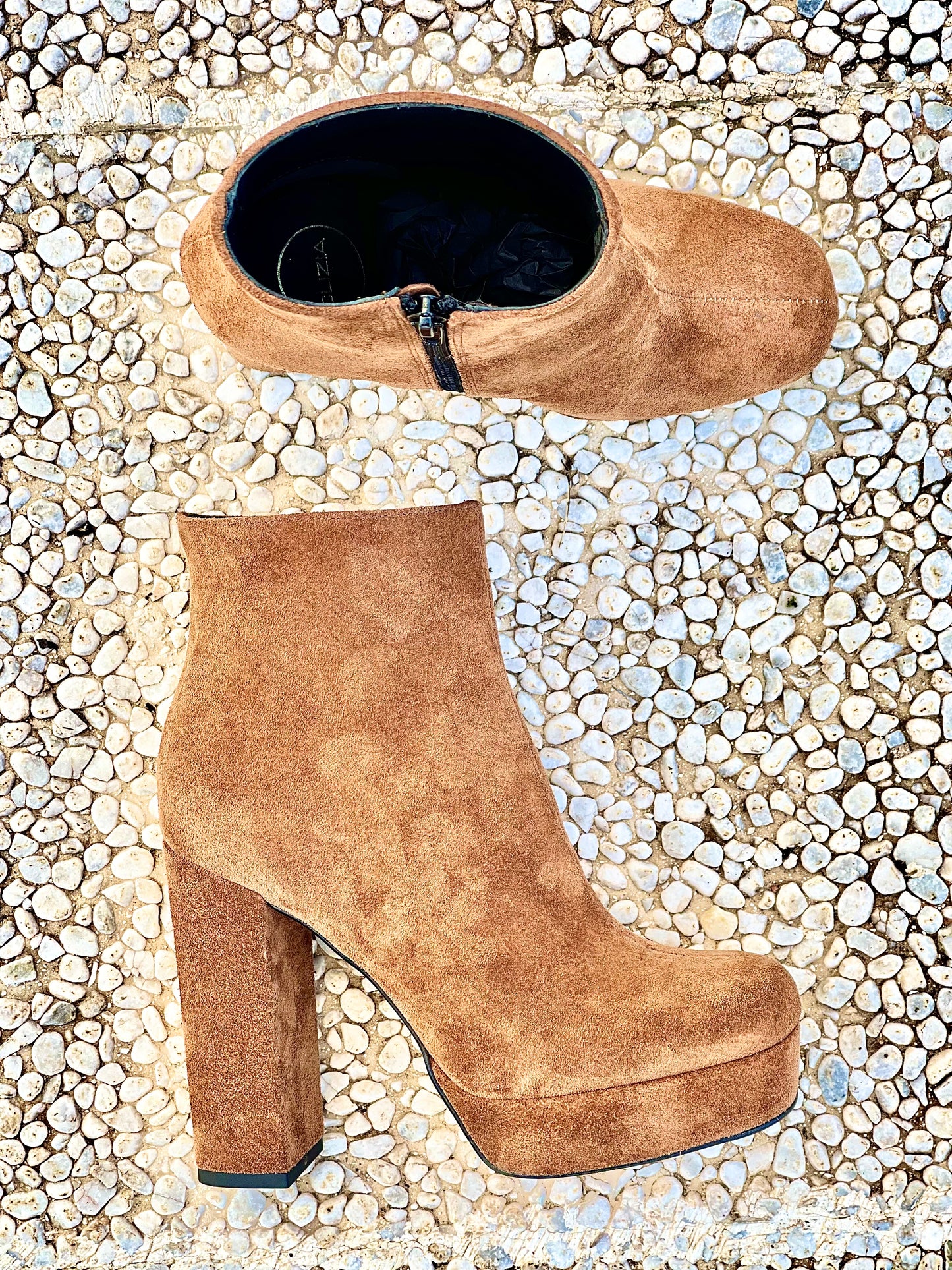 DETROIT SUEDE COGNAC