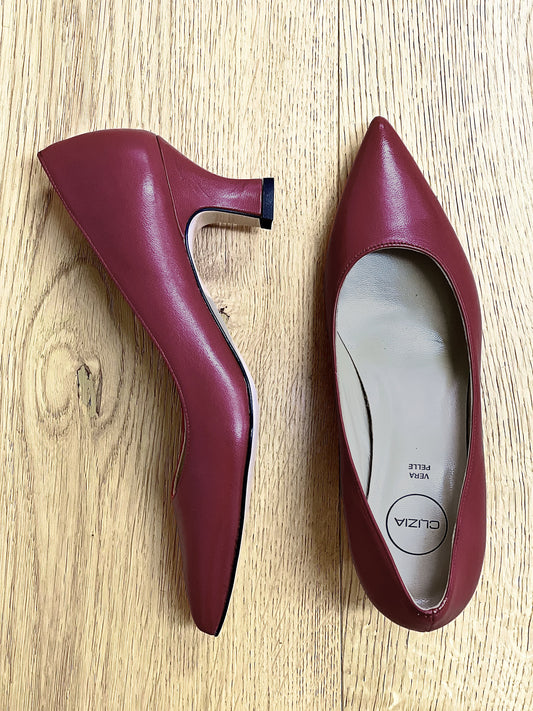 DANCE BURGUNDY LEATHER