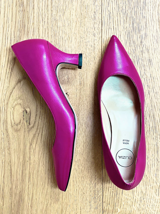 DANCE FUCHSIA LEATHER