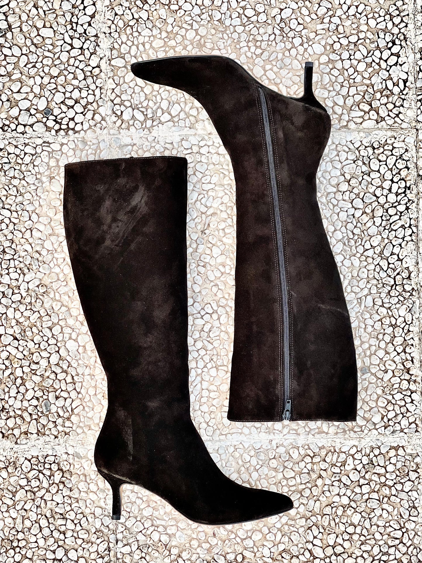 CANDY BLACK SUEDE
