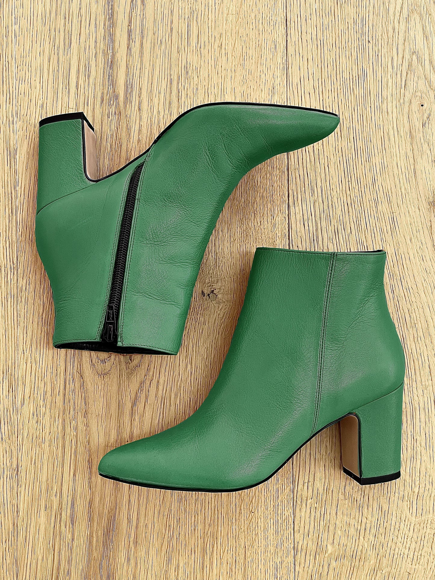 GEMINI GREEN LEATHER