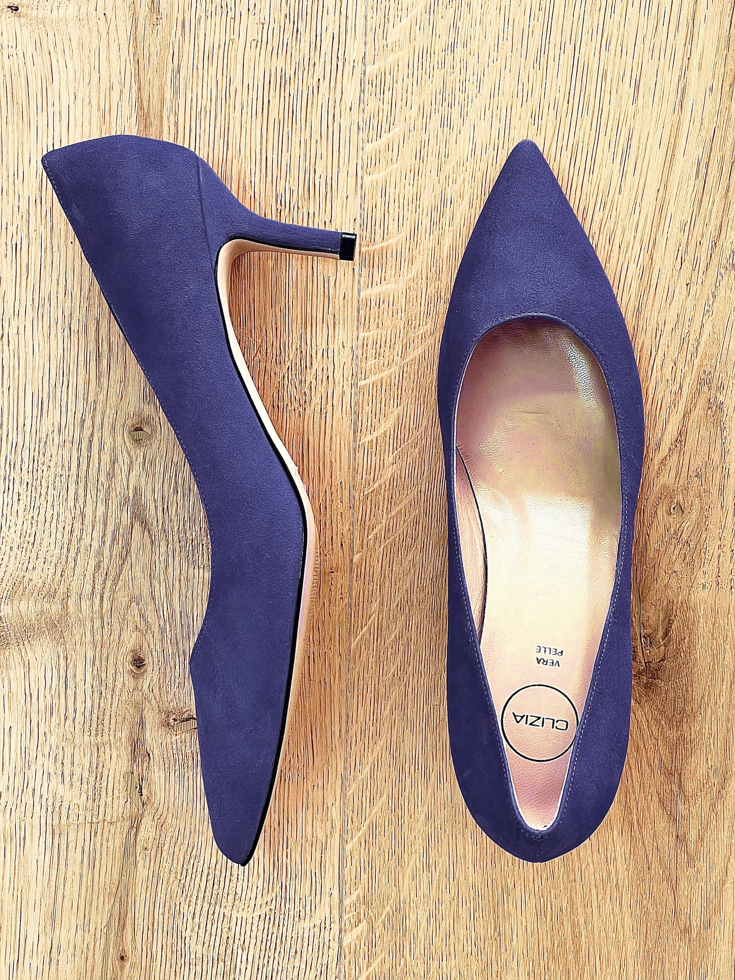 GAIA BLUE SUEDE
