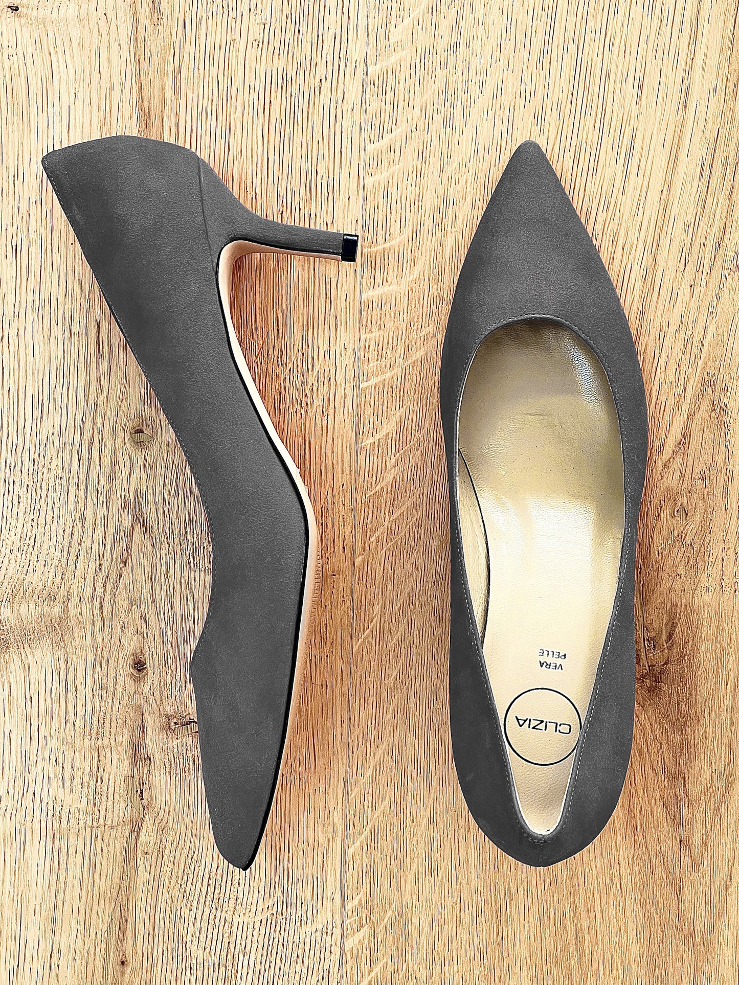 GAIA GREY SUEDE